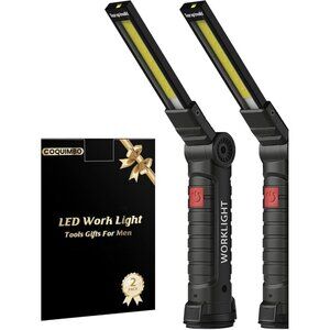 Tool Fathers Day Dad Gifts for Men Him Husband, Rechargeable LED Work Light